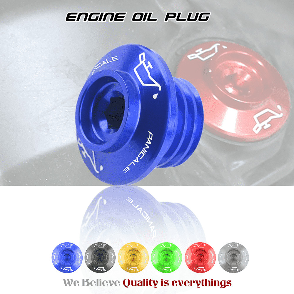 Ducati Panigale V4 V4S Speciale engine plug cover screw oil filter bolt
