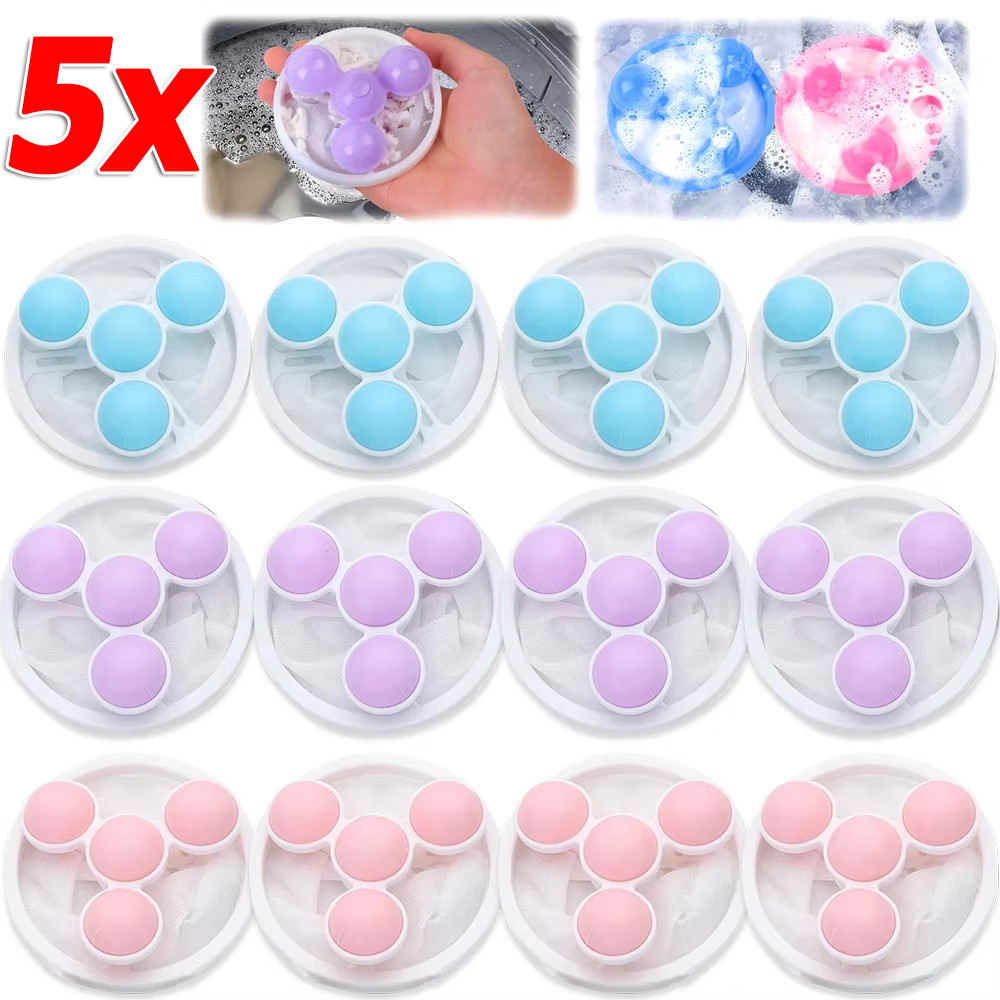 Washing Machine Floating Mesh Filter Bag / Laundry Hair Filter Cleaners ...