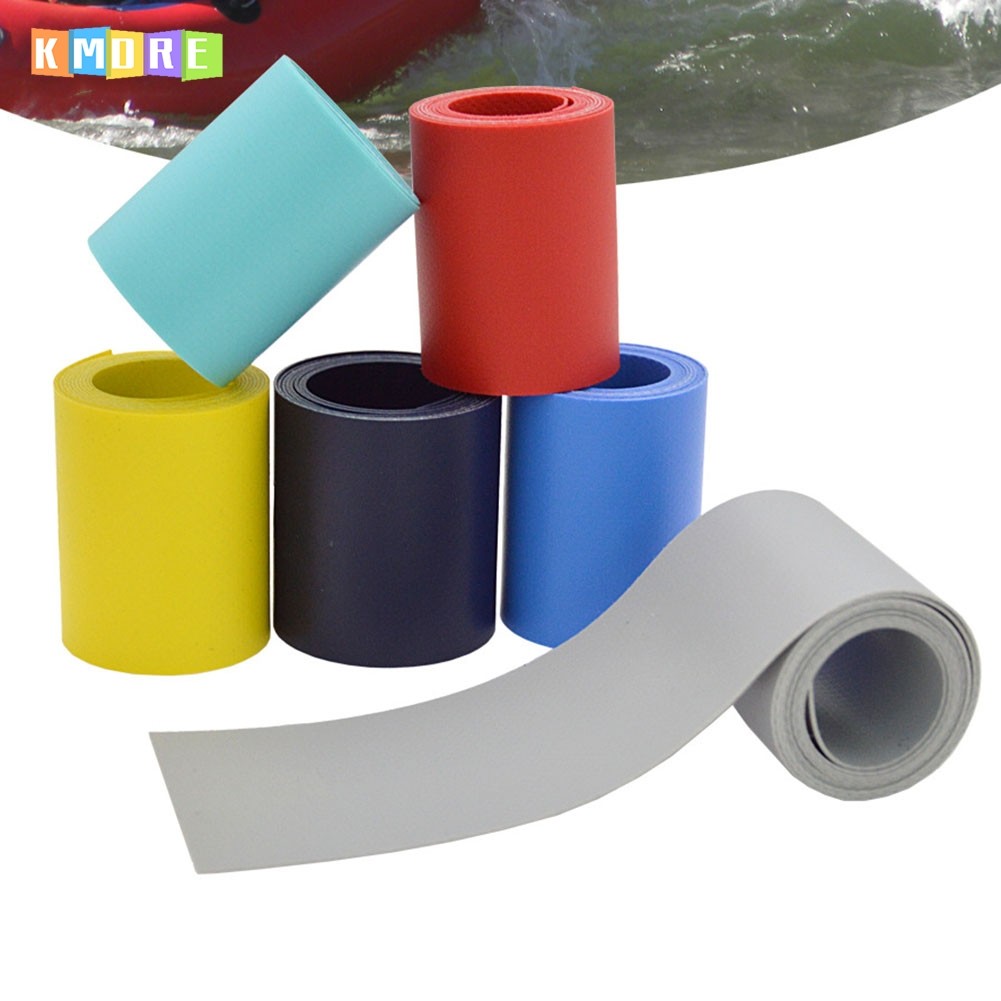 [KMR] 100x5cm Inflatable Boat PVC Patch PVC Repair Patch Kit kayak