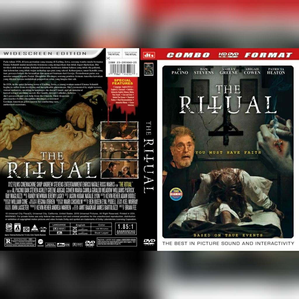 DVD the Ritual 2025 (Al Pacino) | Shopee Philippines