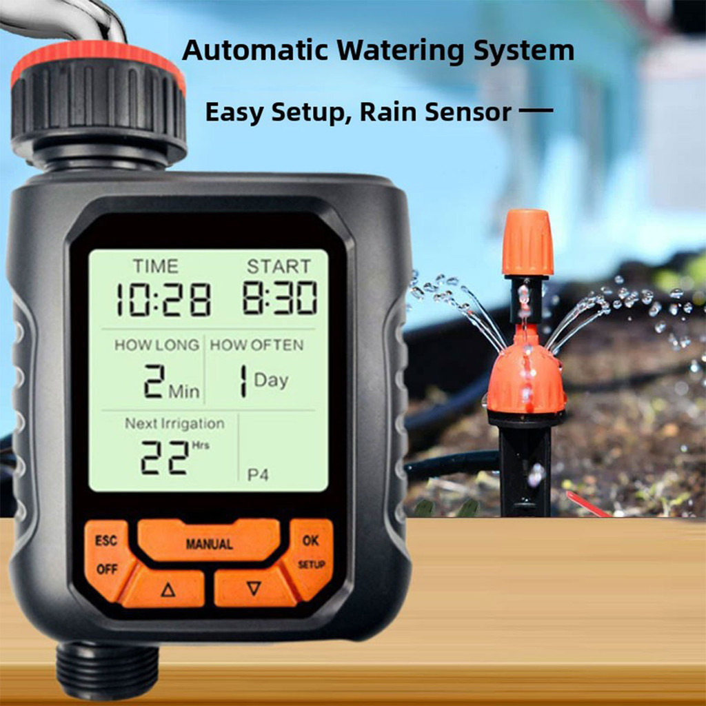 Water Timer, Irrigation Hose Timer, Multipurpose Digital Programmable ...