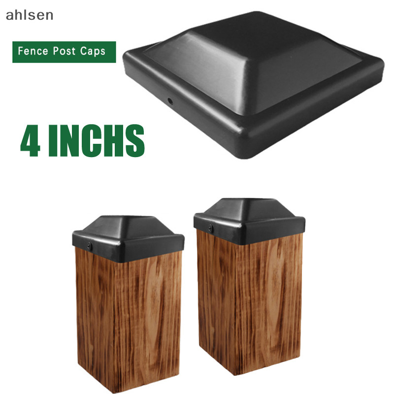 ahlsen Fence Post Caps Cover Protection Hard Fence Post Caps Outdoor ...