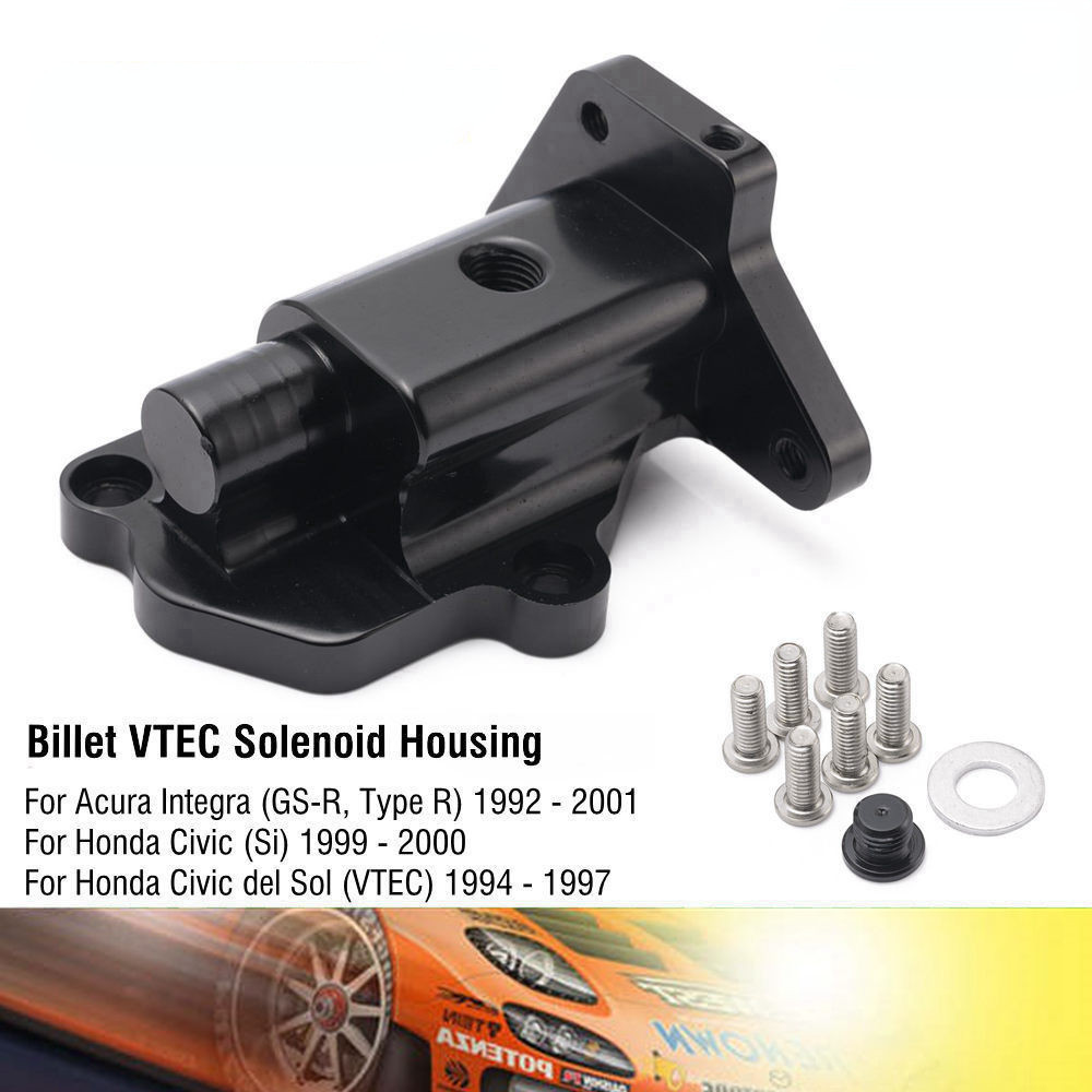 AUTOFAB Billet VTEC Solenoid Housing for Acura Integra 92-01 for Honda ...