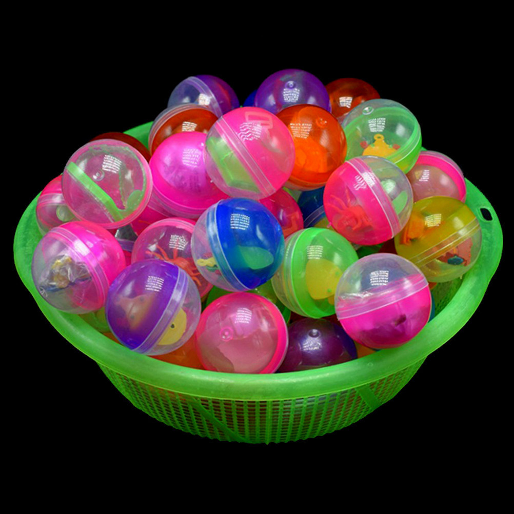  PH 10pcs 45mm plastic balls capsules toys with different small toys