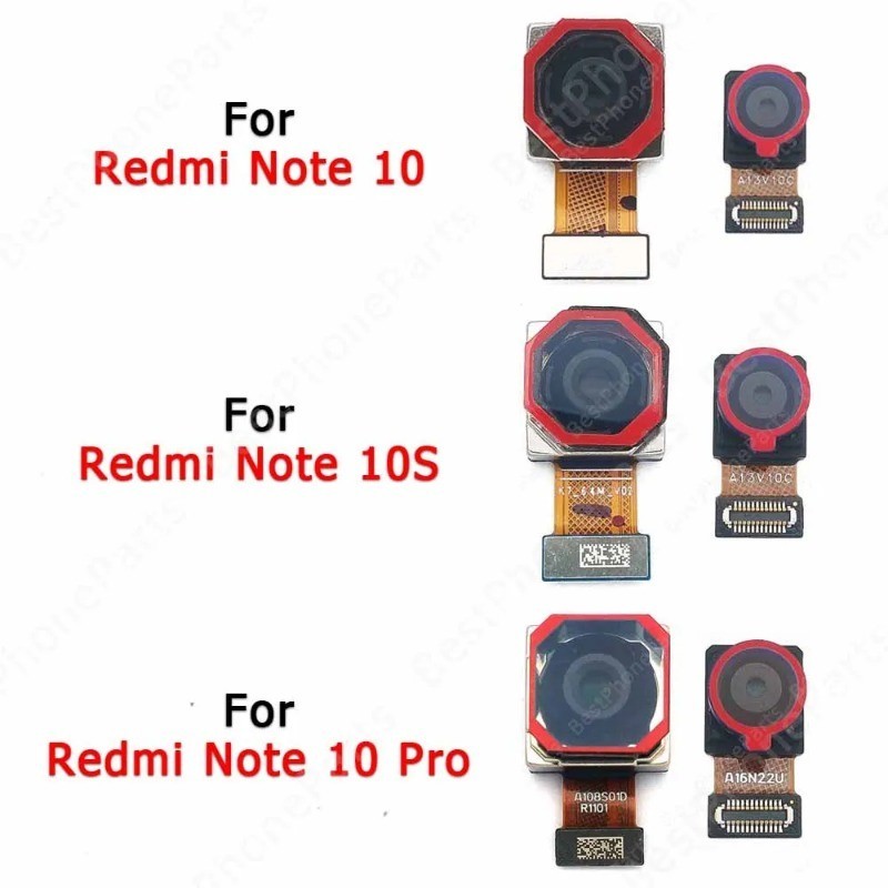 Rear Front Camera For Xiaomi Redmi Note 10 Pro 10S S Back Selfie ...
