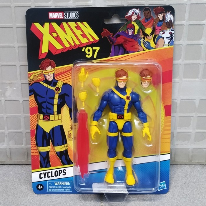 Hasbro MARVEL LEGENDS X-MEN 97 CYCLOPS 1997 XMEN ANIMATED RETRO CARD ...