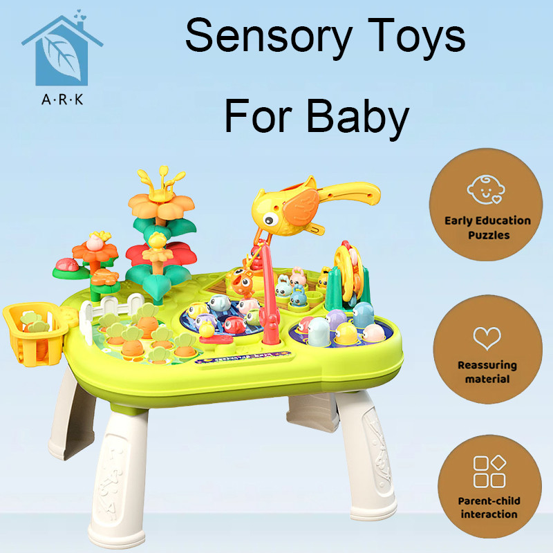 Multifunctional Early Educational Baby Toy Learning Game Table With ...