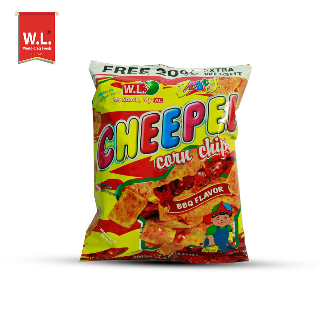 WL FOODS Cheepee Corn Chips 120g x 5's | Shopee Philippines