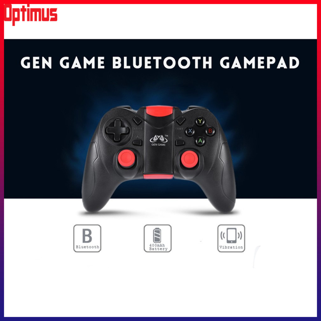 Optimus Depot Gengame S6 Bluetooth Controller - Black | Shopee Philippines