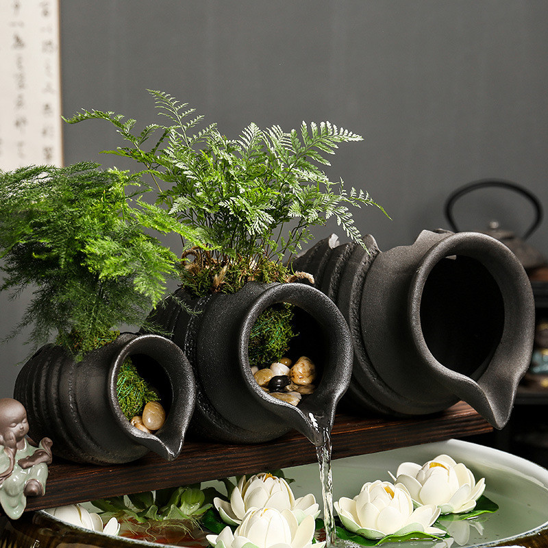 Fish Tank Filter陶罐水循环系统静音过滤器鱼缸装饰品 Shopee Philippines