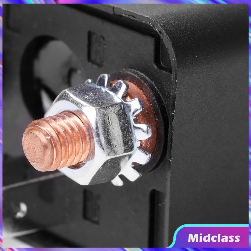 DC 12V 200A Starting Relay Black Heavy Current Start Relay Car Truck