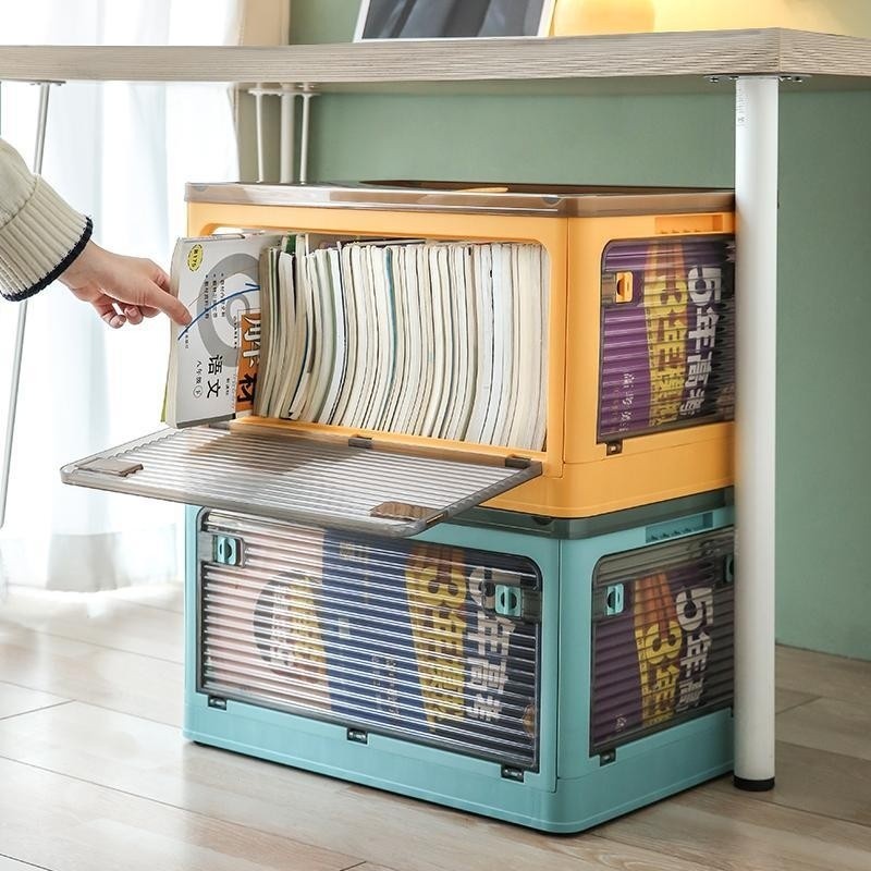 Wheeled Book Storage Box High School Student Classroom Book Box Book ...