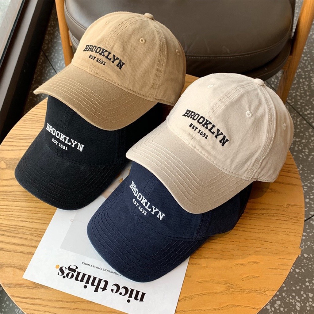 Brooklyn Korean Baseball Cap Unisex Fashion Cap For Men And Women ...