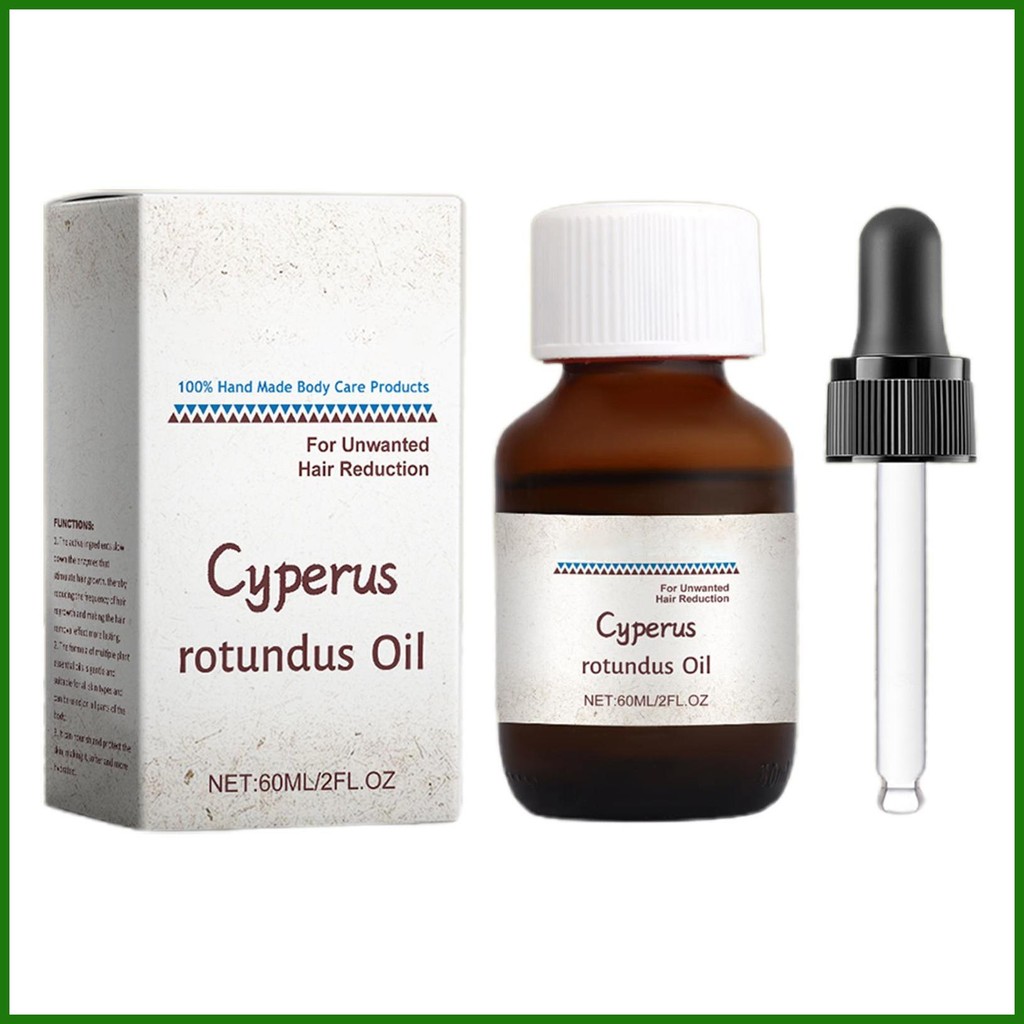 Cyperus Rotundus Oil 30 Ml Hair Inhibitor Hair Retardant Hair Removal 1 O.Z O9Q5