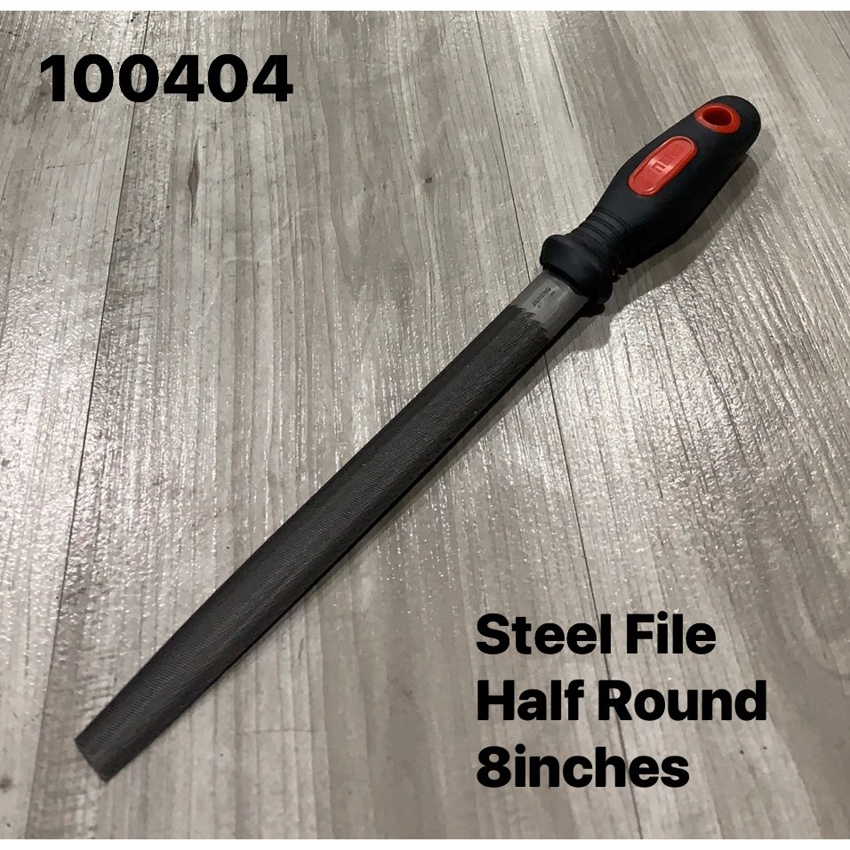 8 inches Single Pack WISEUP STEEL FILE for metalworking | Shopee ...