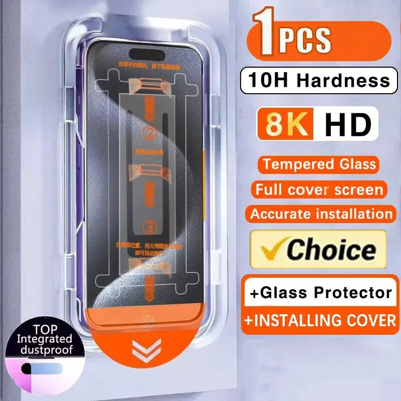 High End Dust Free Installation Screen Protector For IPhone 11 12 13 14