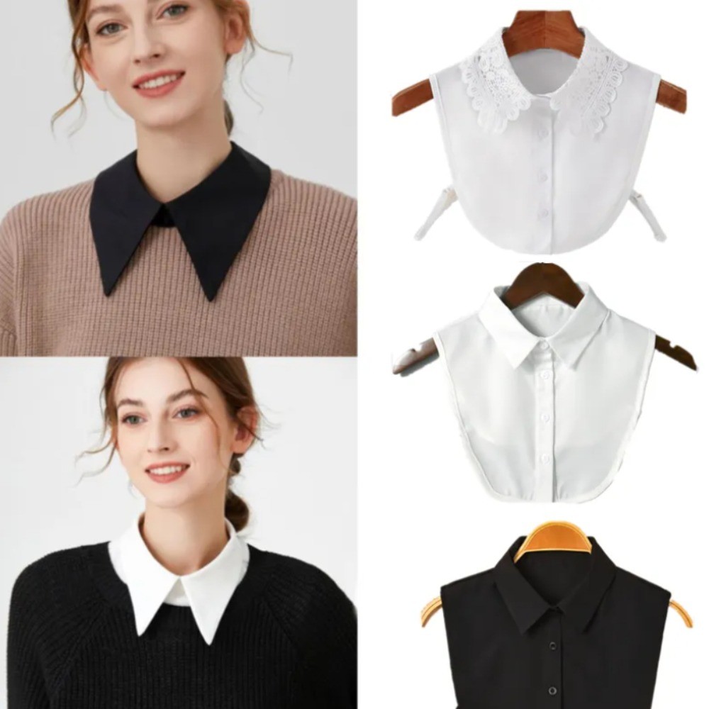 False Collar Korean Professional OL Commuter Ladies Custom Detachable ...
