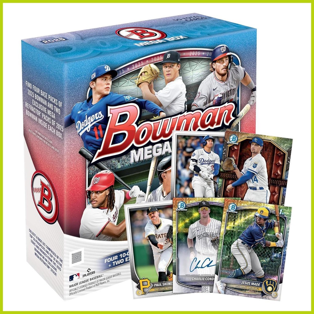 Baseball Trading Cards 50 Pieces Baseball Star Trading Card Hobby Box ...