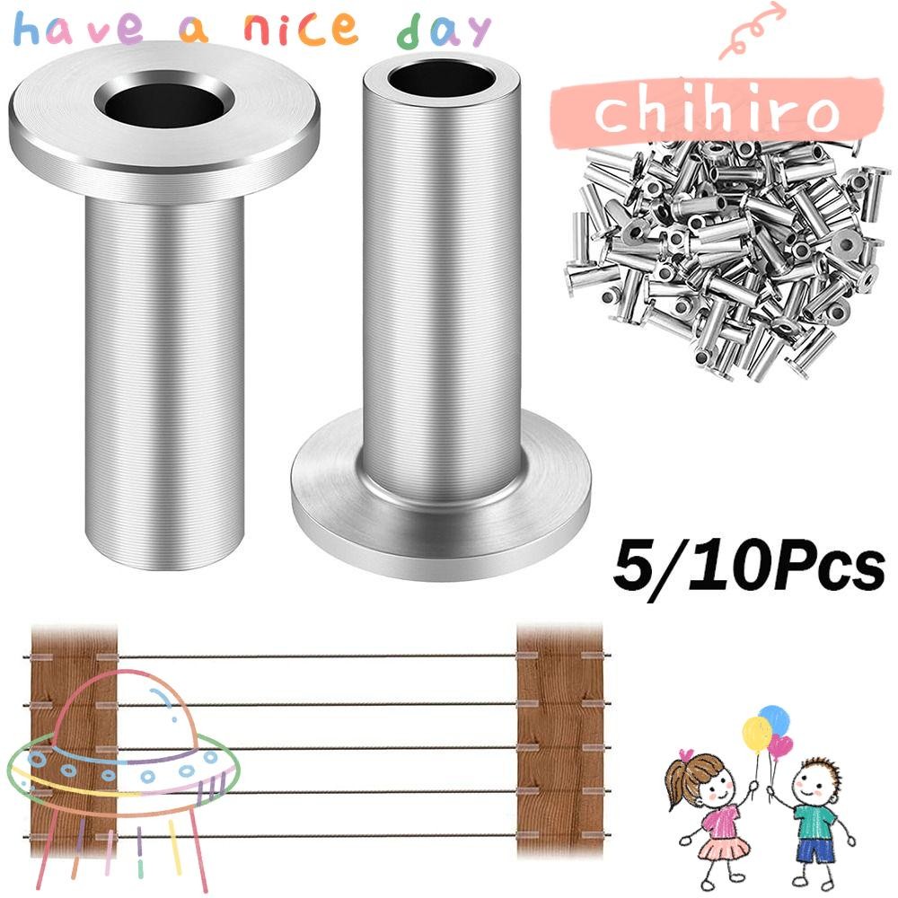 CHIHIRO Cable Railing Protective Sleeves, T316 Stainless Steel 1/8 ...