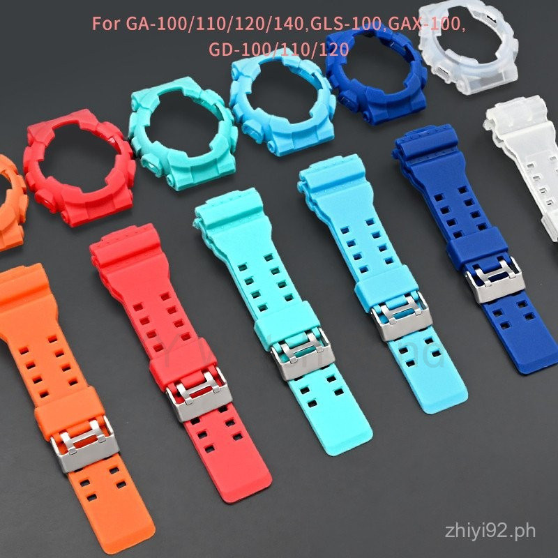 GA-110 Full Cover Mod Kit for - Resin Band & Case Set Compatible GA-100 ...