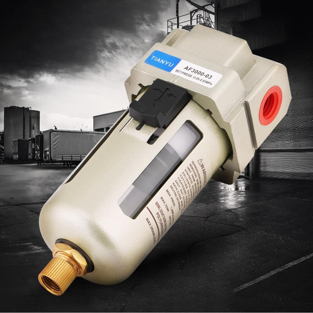 AF3000-03 Compressed Air Filter High Filtration Accuracy Automatic ...