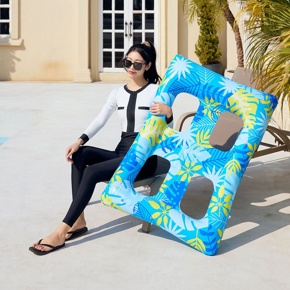 [Rifrish.ph] Inflatable Pool Floats Pool Floating Bed Ergonomic ...
