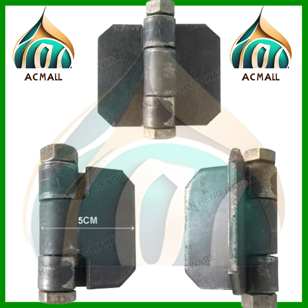 VTSHOP6889 6 MM LORRY HINGES Heavy Duty LORI ENGSEL Pintu Kotak Truck ...