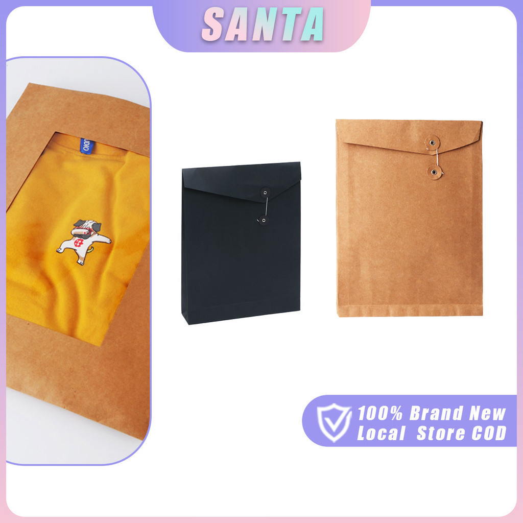 Envelope Bag Document File Folder Storage Bag (Kraft Paper) Large ...