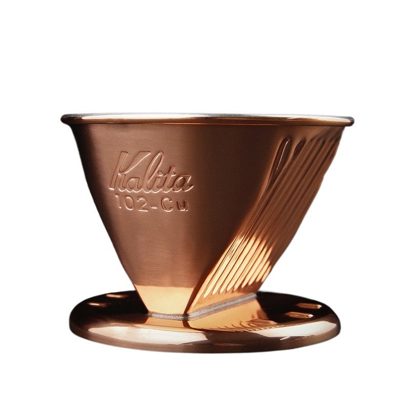 Kalita Carita Kaffeetropfer Kupfer – Für 1–2 Personen, Geeignet Für Filter Nr. 101, Made In Japan