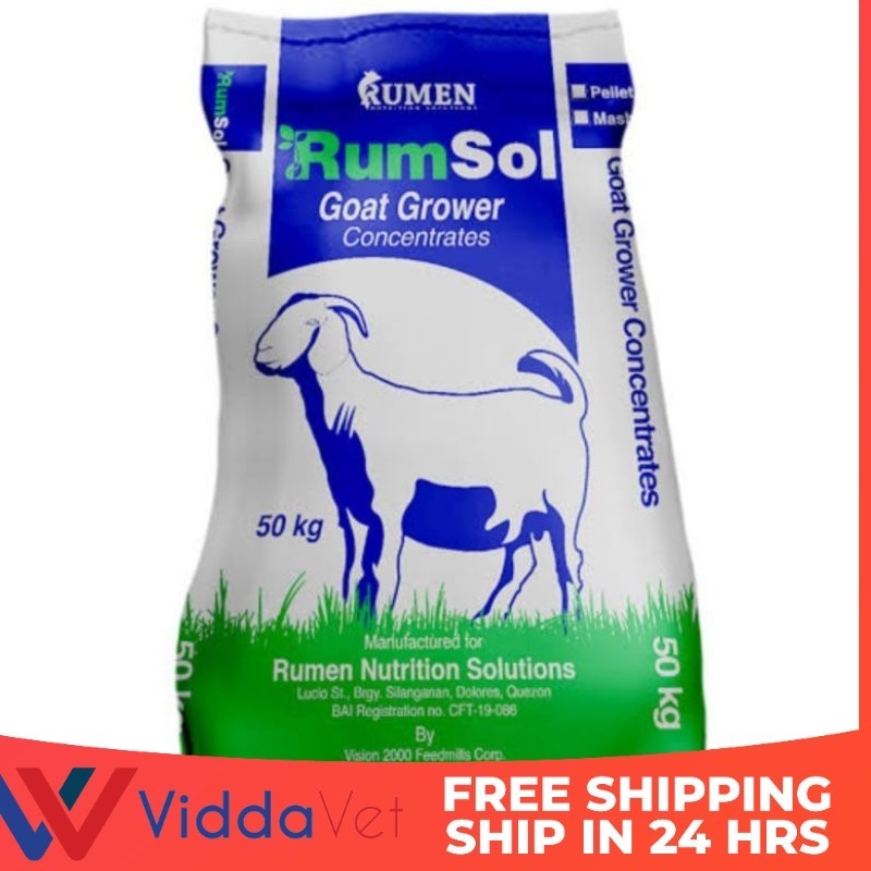 RUMEN RUMSOL GROWER FEEDS FOR SHEEP GOAT AND CATTLE (REPACKED 1KG ...