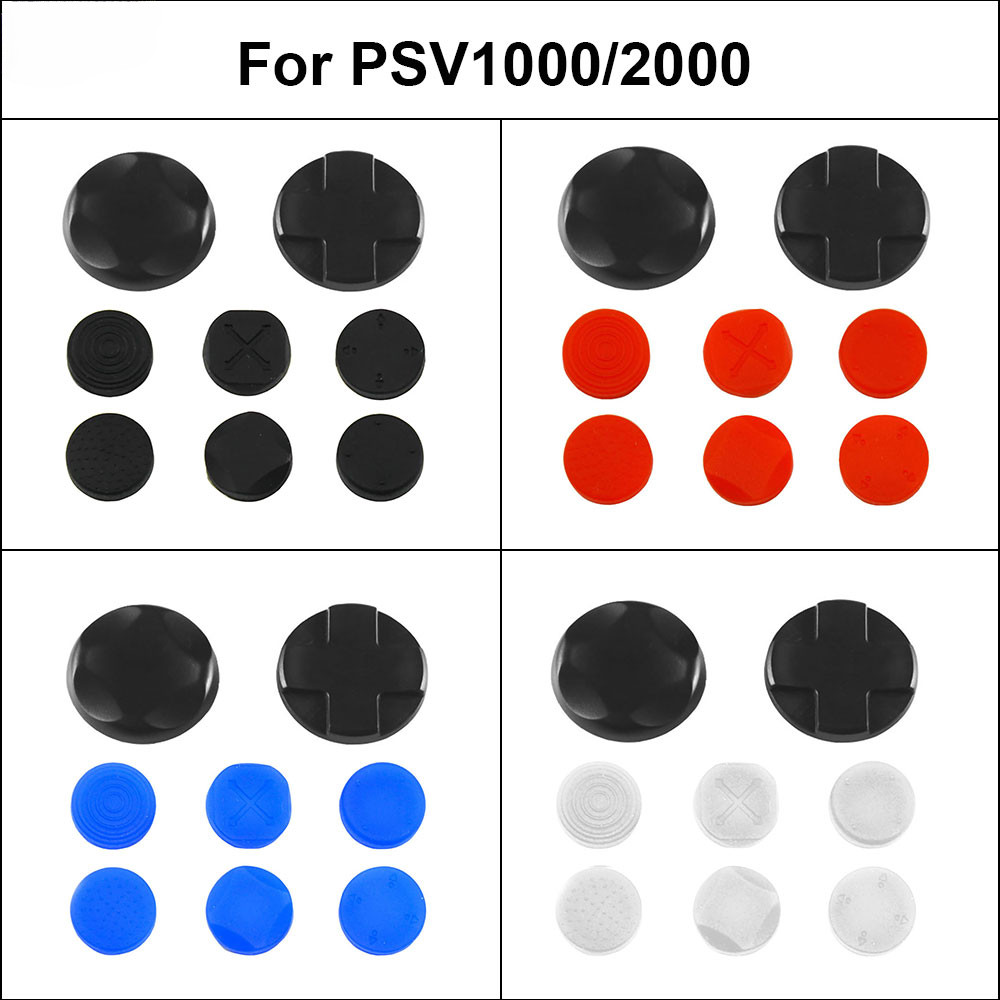 thumbnail image 2 of 4-PCS Silicone Thumbstick Grip Caps For PS Vita - Protective Joystick Cover Case For PSV 1000 & 2000 Slim Console 2 of 11