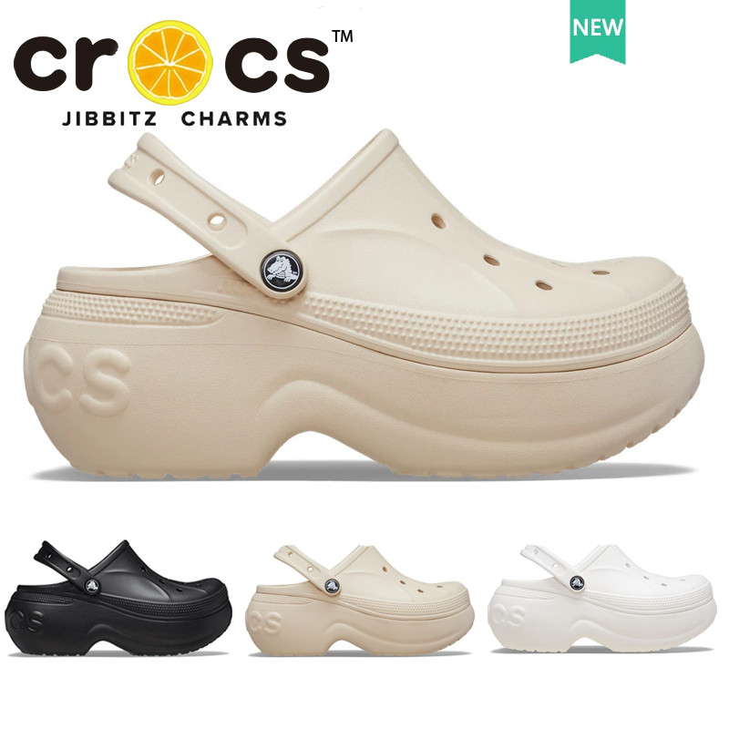 Crocs for women Bella Clog AntiSlip Elevated Beach shoes 210062