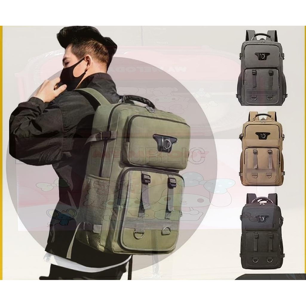 Men's Japanese Travel Backpack - A Large-Capacity Option for Outdoor ...