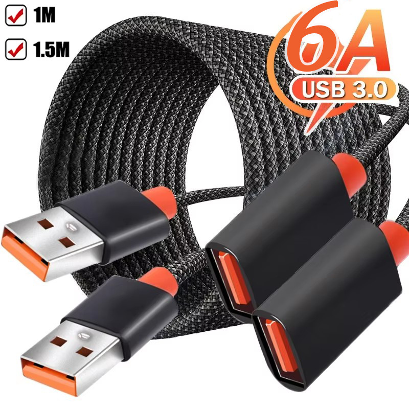 1/1.5M USB 3.0 Extension Cable / Female To Male Extension Cable for ...