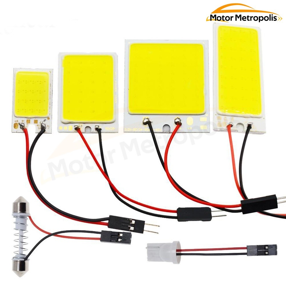 1X Car Interior Dome Reading Lights T10 W5w Festoon Adapter Led Auto ...