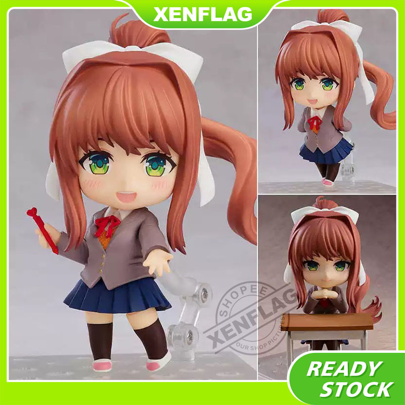 Nendoroid DDLC #1817 Monika Nagisa Figure Pvc Collection Model Toy Gift ...