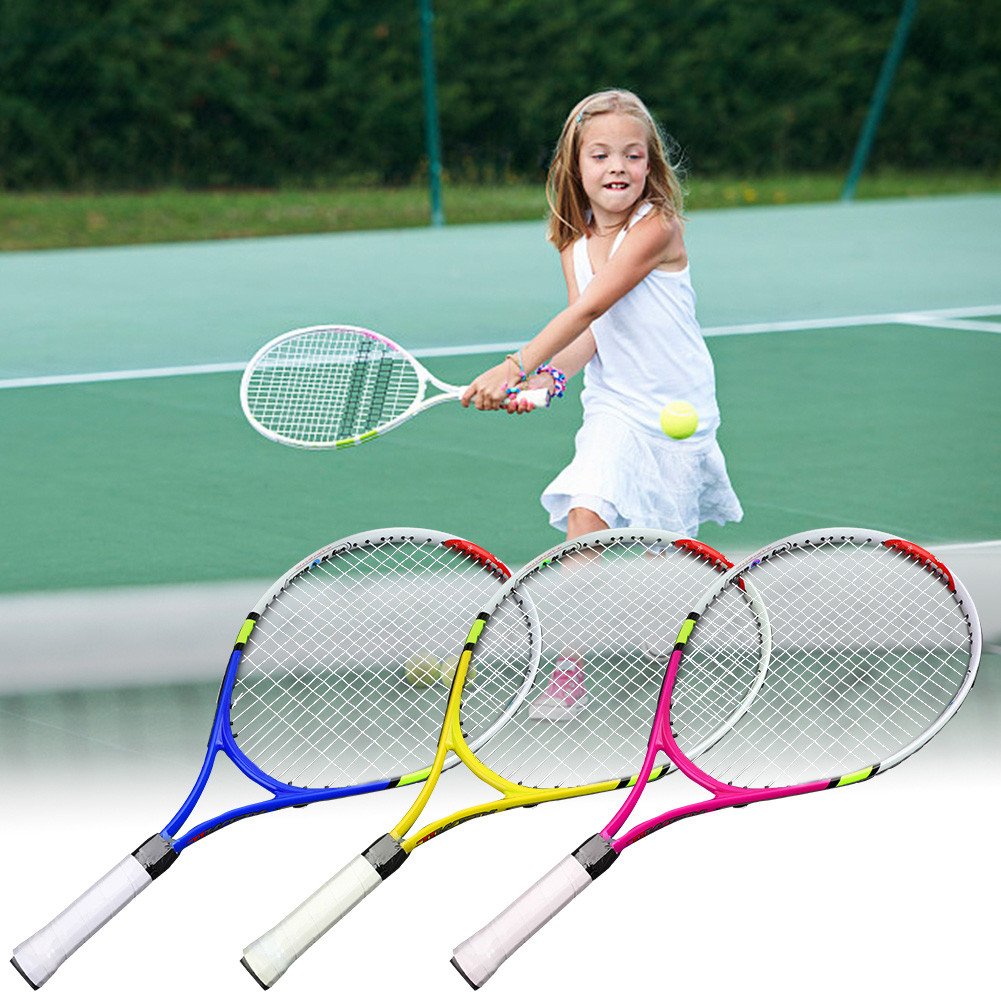 Tominihouse String Single Tennis Racket Kids Children Training Practice ...