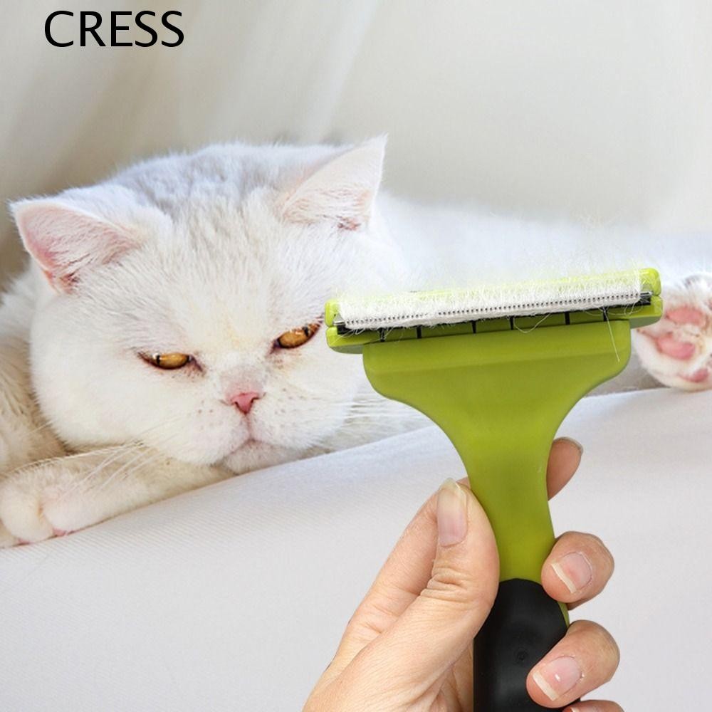 CRESS Pet Hair Remover, Plastic Multifunction Dog Hairs Brush, Pet