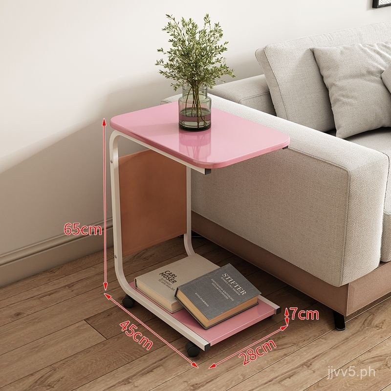 Side Table Portable Small Coffee Table Simple Mini Sofa Edge Table-Side ...