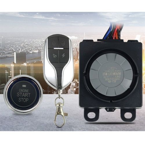 Anti-theft Alarm Security System Keyless Engine Start + Remote For ...