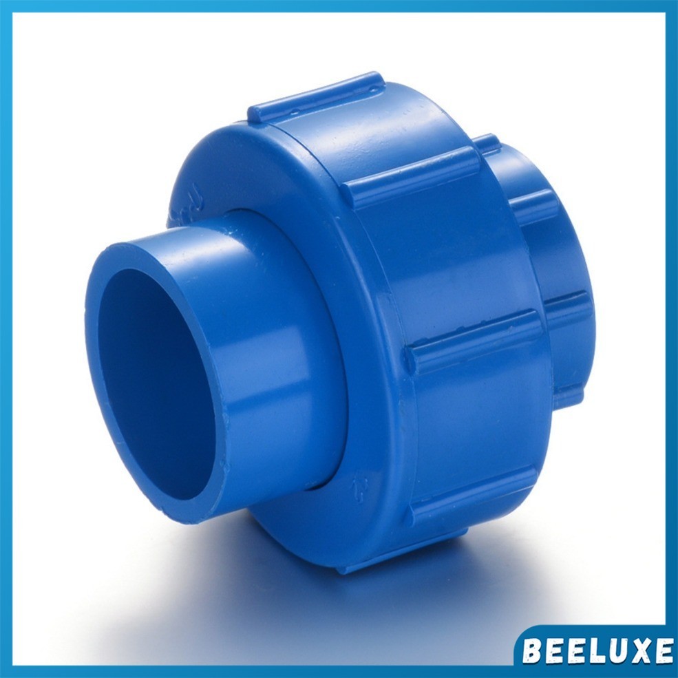 BeeLuxe PVC Pipe Fitting Union Quick Connector Blue Fitting Coupling ...