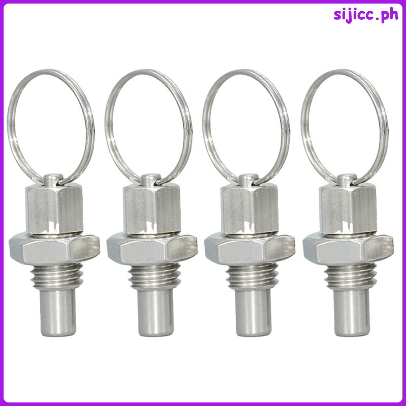 4 Pcs Safety Pin Spring Pull Mechanical Accessories Manual Stainless ...