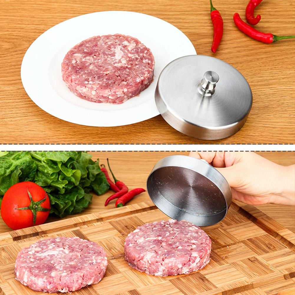 SPEAKER1 Stainless Steel Nonstick Burger Press Hamburger Patty Maker