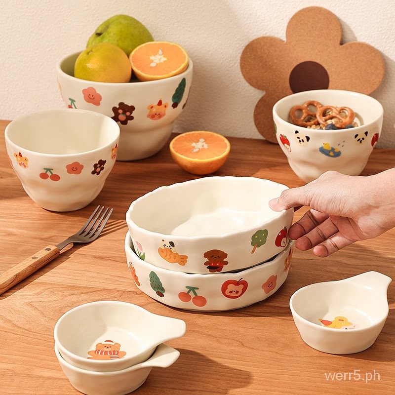 Gourd Bowl Ceramic Rice Bowl 6-Inch Noodle Bowl Salad Bowl Bowl for ...