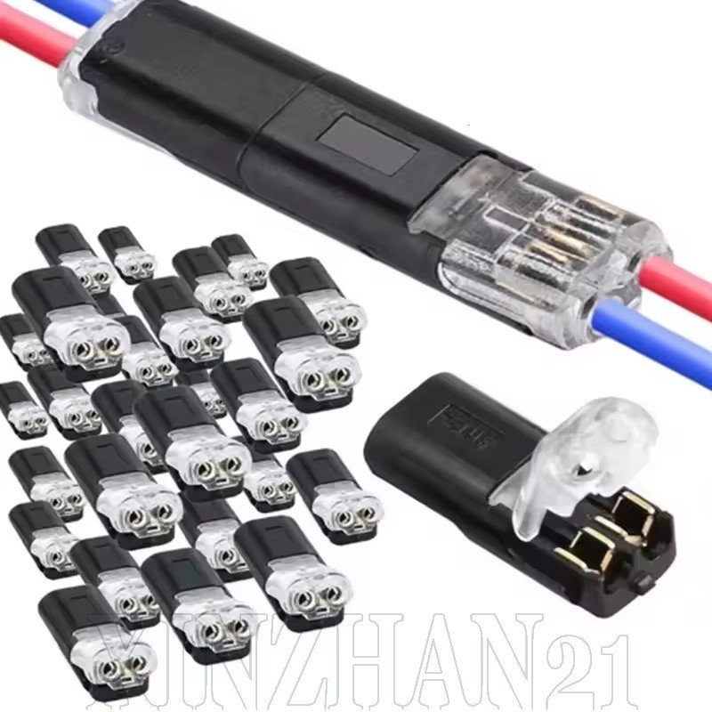 2 Pin Way Plug - Quick Connector Cable Clamps - Automotive Electrical ...