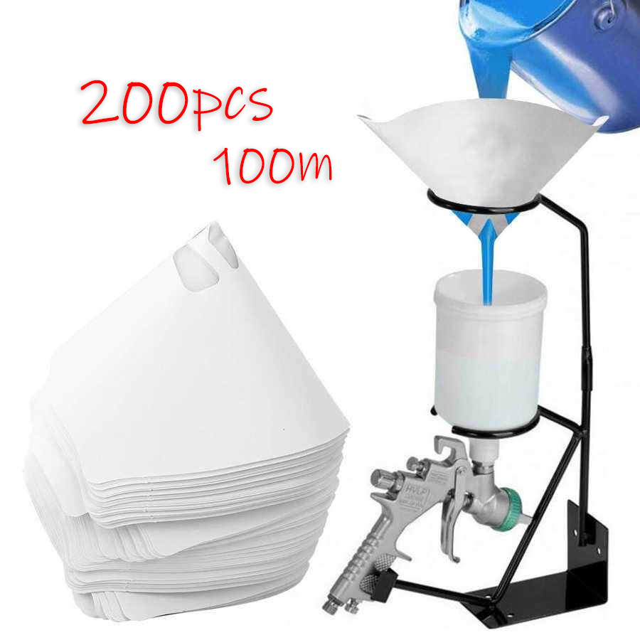 200pcs Paint Strainer Filter/Disposable Paint Filter Paper/Paint Spray ...