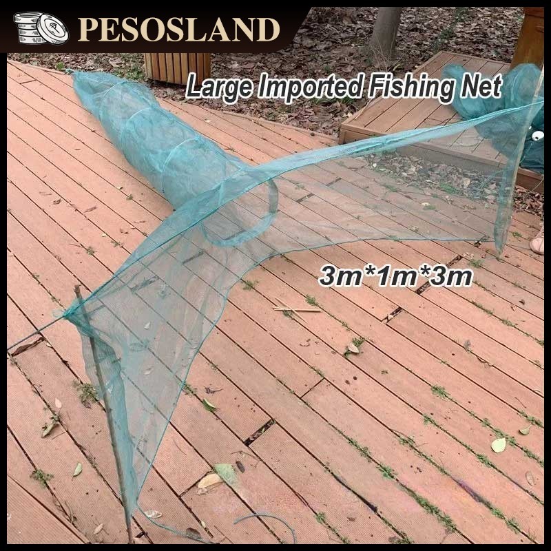 Folding Fish And Shrimp Model Sleeve Net Fish Shrimp Mesh Cage Fishing ...