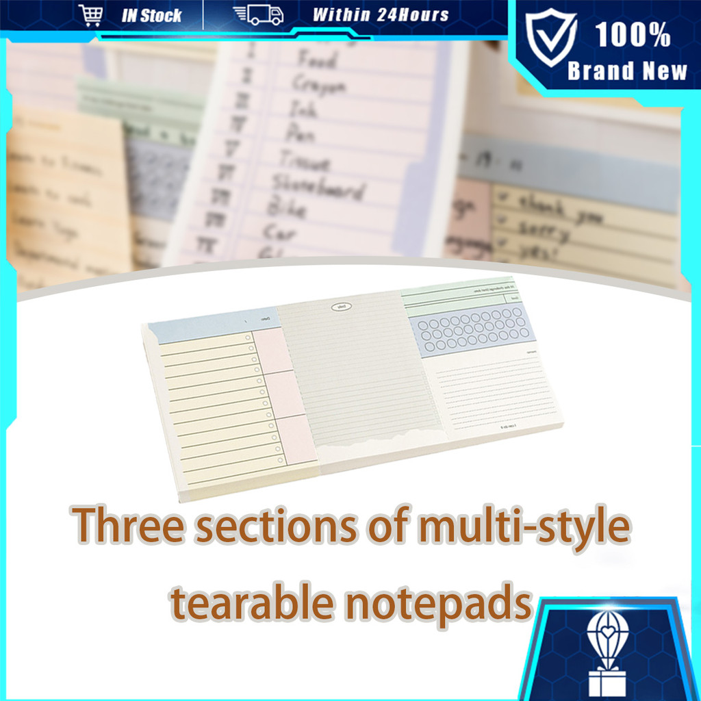 Creative Memo Notepad Three Stage Sticky Notes Simple Student Daily ...