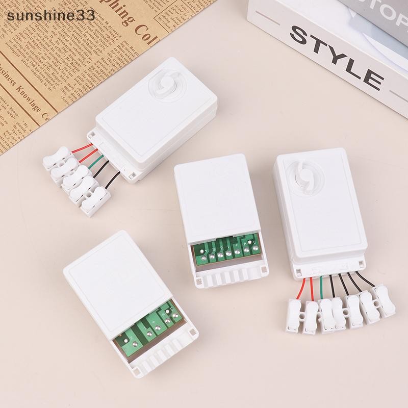 SU LED String Dimmer EK-04 2/4-Way 8 Function Knob/Solder-Free Type ...