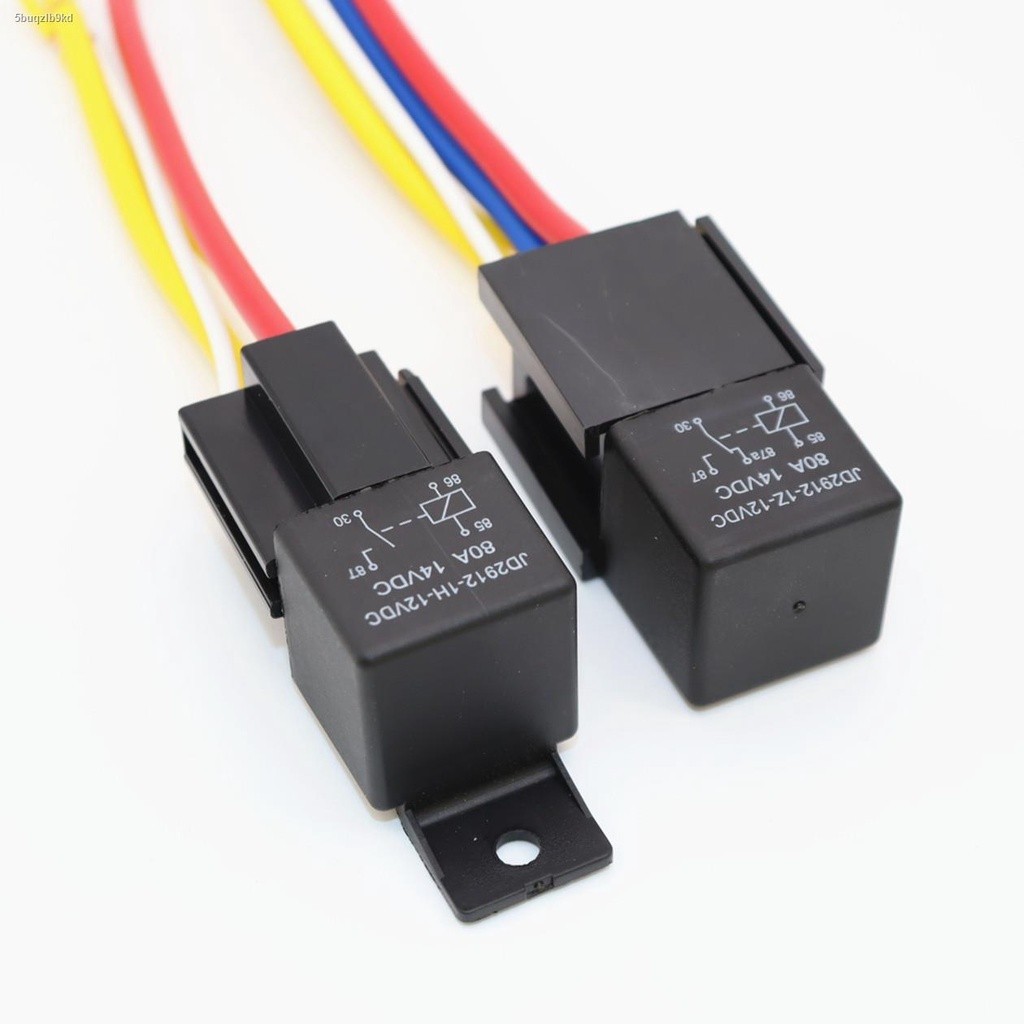 High-current 80ADC12V24V four-foot 5-foot automotive relay with fixed ...